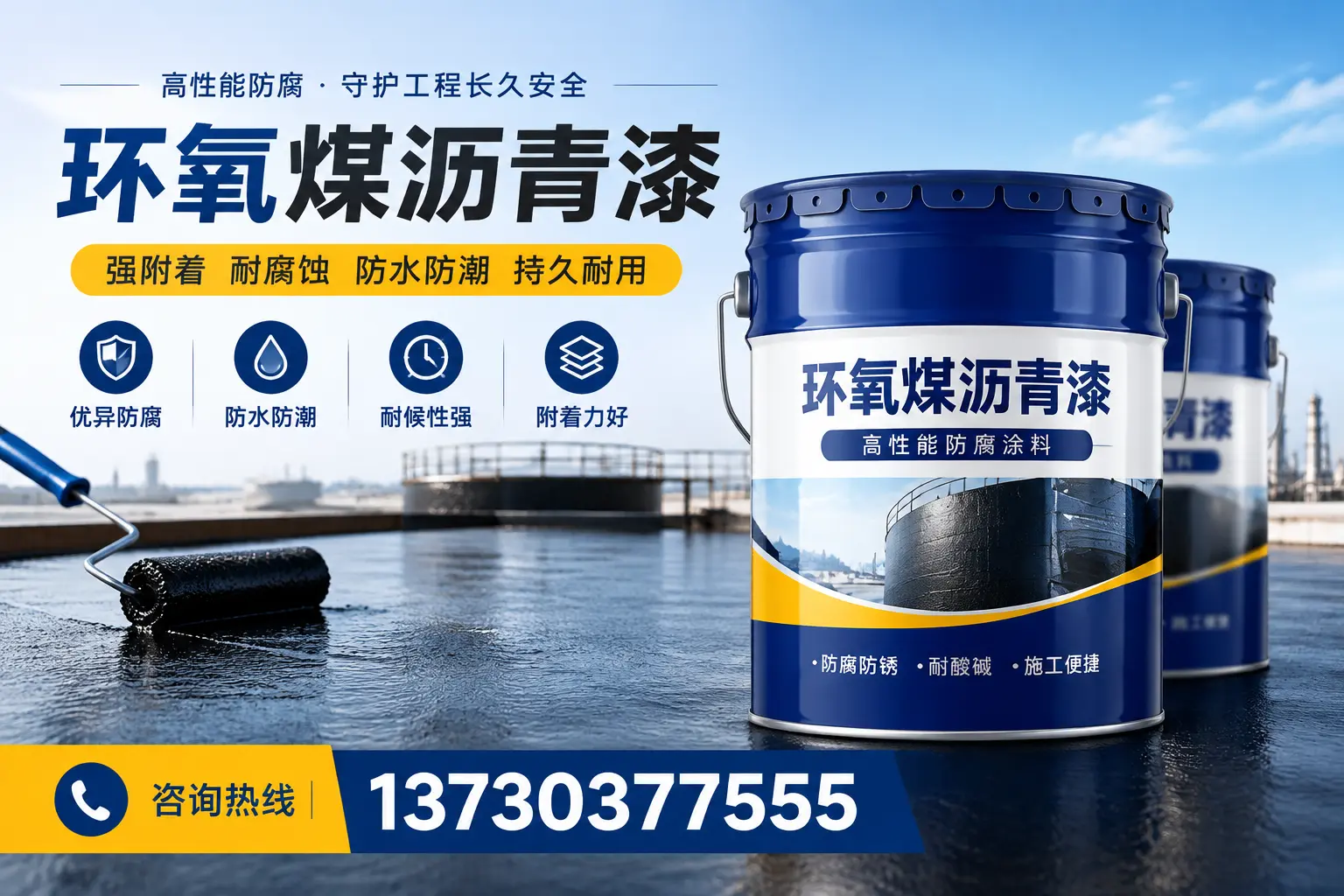 如何判断环氧煤沥青漆的质量?伊通消费者指南